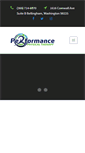 Mobile Screenshot of performancephysicaltherapy.com